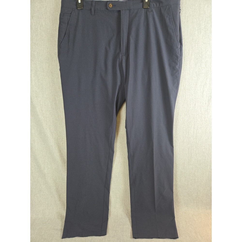 J McLaughlin‎ Performance Pants Mens 38x31 Navy Blue Active Stretch Golf Walking